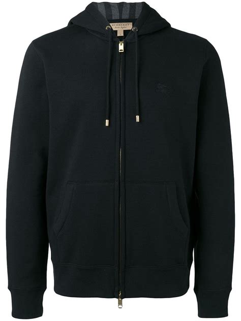 burberry black zip up|Men’s Designer Hoodies & Sweatshirts .